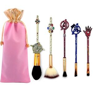 Marvel The Avenger’s Super Hero Colorful 5 Piece Makeup Brush Set